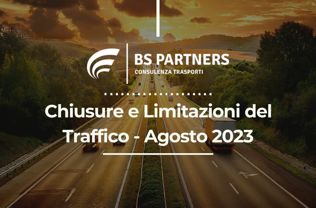Chiusure e Limitazioni del Traffico  – Agosto 2023